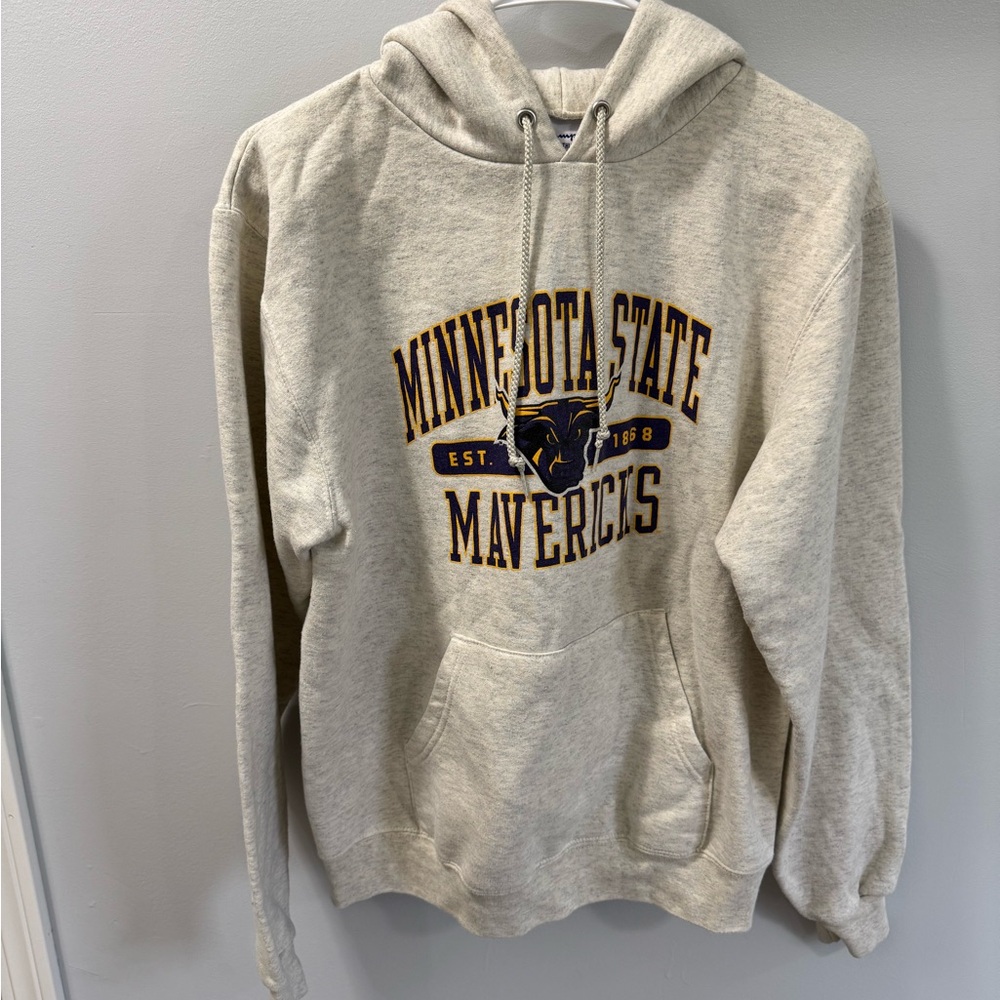 MSU Mankato Champion Gray Collegiate Sweater
